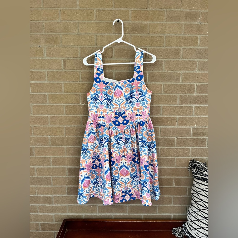 Flying Tomato Blue and Pink Mini Dress - Picture 2 of 5